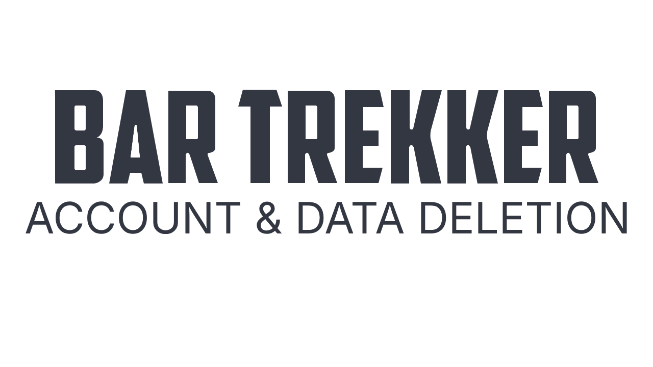 Account and data deletion hero image